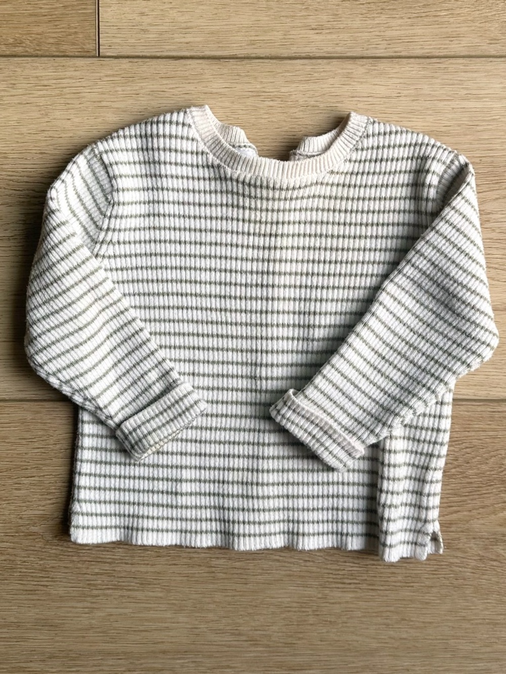 Zara Baby Ribbed Striped Sweater